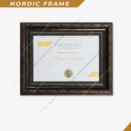 High-end photo frame for tabletop & wall hanging | Certificate frame, anniversary photo, decorative 
