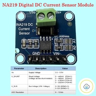 โมดูลวัดกระแสไฟฟ้าแบบ I2C NA219 High Side DC Current Sensor Module INA219 High Side DC Current Senso