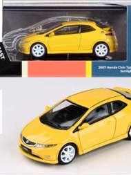 Limited Edition Para64 Alloy Car Model 1:64 Civic Type R FN2 Diecast Toy