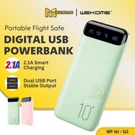 WK Design Power Bank 10000mAh Powerbank 10000mah Original Portable Powerbank Fast Charging Type C In