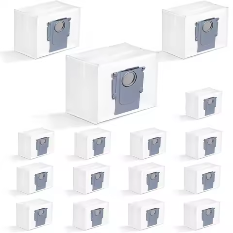 【A26P】16PCS Dust Bags For Roborock Q5/Q5+/ Q5 Max Plus/Q7 Max+/S7/S8 Pro Ultra/Q8 Maxv/Q10 S5+/ G10S