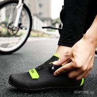 READY STOCK! Large Size Turnbuckle Power-assisted Cycling Shoes Non-locking Rubber Sole Cycling shoes Men's and Women's Breathable Road bike shoes Non-slip Mountain bike shoes SFSM