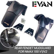 EVAN.shop Yamaha Nmax v1,v.2 Rear Fender Mudguard  Tirehugger Tire hugger