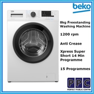 ~LIMITED TIME OFFER~ Beko 8kg Freestanding Washing Machine WCV8612XS0ST