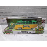Ch Teenage Mutant Ninja Turtles Leonardo & 1962w Bus Original