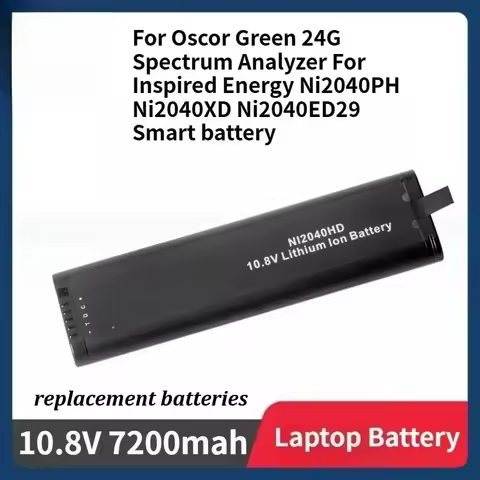 Battery for Oscor Green 24G Spectrum Analyzer for Inspired Energy Ni2040PH Ni2040XD Ni2040ED29 Smart