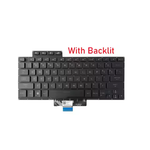 XIN-Russian-US Backlight Laptop Keyboard For ASUS ROG Zephyrus G14 GA401 GA401I GA401IV GA401U GA401