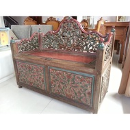 Jodang Ornamen oriental madura dari Kayu jati