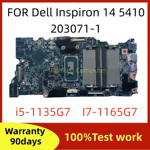 203071-1 Mainboard For Dell Latitude 14 5410 2-In-1 Laptop Motherboard i5-1135G7 I7-1165G7 CPU 0TPG5