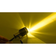 Ceyes Universal Motorcycle LED Headlight Bulb Px15D H6 H4 Yellow+White Tmx 125 Headlight Bulbs