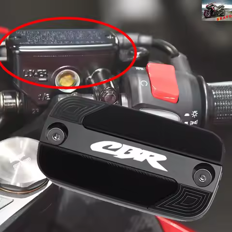 New For Honda CBR650R CBR650F CBR 600 F2 F3 F4i CBR600RR Front Brake Fluid Cylinder Reservoir Cover 