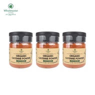Wholesome Living Organic Cayenne Pepper Powder (130g x 3)