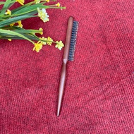 Natural wooden handle detangling hair comb wooden comb