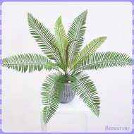 [FlameerMY] 1 Bunch Artificial Cycas Palm Leaves Fake Cycas Palm Tree Branch Cycas Fern Leaf