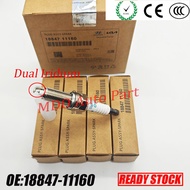 4PCS Dual Iridium Spark Plug FXU16HR11 18847-11160 for Hyundai Granada Santa Fe Kia Sorento 2.4L G4K