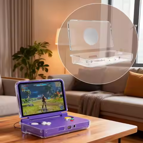 1Pcs Palm Phone Anti-drop Case TPU Protective Cover Transparent Game Console Protective Accessories 
