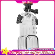 JR-1 PCS Diving Case 50 Meter Panoramic Camera Protective Case Transparent Plastic for  X3 Waterproo