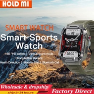 MK66 Smart Watch Men 1.85 Inch 400mAh Fitness Tracker Custom Dial Heart Rate IP68 Waterproof Bluetooth Call Sport Smartwatch