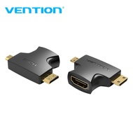 Vention Mini HDMI Micro HDMI to HDMI Female Adapter 4K 30HZ 1080P 60HZ HDMI Converter for TV Project