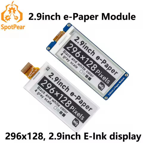 2.9inch e-Paper E-Ink display module option 296x128 For Raspberry Pi / Jetson Nano