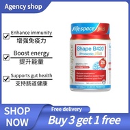 LifeSpace B420 PLUS Probiotic - 1 Box (50 Caps), Probiotics control lipid & regulate metabolism