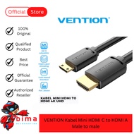 Vention HDMI-C to HDMI-A Male 4K 60Hz Ultra HD Cable - HDMI Mini to HDMI Cable