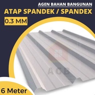 **# Spandek Atap 0.3 mm STD / Atap Spandek 0.3 mm STD (1 Lembar = 6