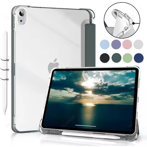 Frosted Soft Case For iPad Air4 5 Case iPad Air11 Inch M2 M3 2024 2025 A16 iPad 10.2 8 9th GenPro11 