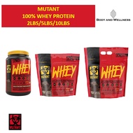 Mutant 100% Whey Protein 2lbs/5lbs/10lbs