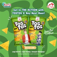 TOSTOS Tortilla Chips Roasted Corn 145g (BoyNextDoor Limited Edition Pack) (EXP : 19 NOV 2026)