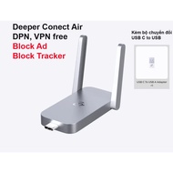 Deeper Connect Air wifi transceiver, DPN, VPN free, Block Ad, Block Tracker, Travel device supports 