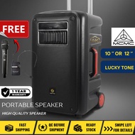 Lucky Tone 10"(60W)/12"(80W)-inch Bluetooth Trolley Bluetooth Speaker(Moving-10/Moving-12)