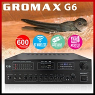 Professional Power Amplifier GROMAX G6 with bluetooth