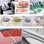 QICARKEY Car Body Decal  Waist Line Racing Pinstripe Steamline