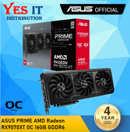 ASUS Prime Radeon RX 9070 XT OC Edition 16GB GDDR6 (PRIME-RX9070XT-O16G)