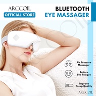 Arccoil Eye Massager Vibration Airbag Heating Bluetooth Eye Care Instrument Eye Fatigue Massage Eye Protection