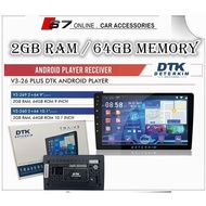 DTK ( DETERKIM) 9'' inch / 10''inch 2GB RAM + 64GB MEMORY Android Player wireless carplay