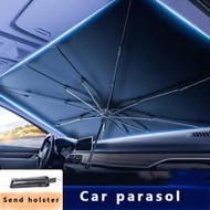 Car Sun Shade Umbrella, Car Sun Protection Umbrella, Summer Sun Protection, Windshield Protection, C