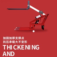 Portable Electric Forklift Stacker Electric Forklift Foldable Hydraulic Forklift Loading and Unloadi