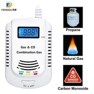 New Arrived 2in1 lpg Combine Co&Gas Detector Pressure Sensor Alarm,Multi Gas Leakage Detector,CO