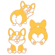 Doggy Cutting Sticker /Dog Pets/ waterproof Dog Sticker