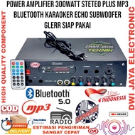 Power Amplifier 300Watt Stereo Subwoofer MP3 Bluetooth Plus Karaoke