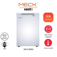 Meck 80L Chest Freezer | MFZ-60R6 MFZ-80R6 (Peti Sejuk Pembeku Dada Freezer Dada Upright Freezer LG Freezer Murah 冷冻柜)