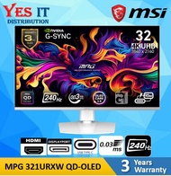 MSI MPG 321URXW QD-OLED (31.5" 4K UHD 240Hz QD-OLED) Gaming Monitor