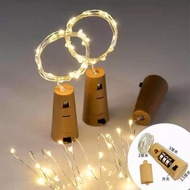 New LED Copper Wire String Lights Bottle Stopper Small Colorful Lights Red Wine Bottle Stopper Decor