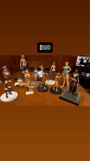 海賊王 one piece 波妮, 娜美, 妮可·羅賓, 波雅·漢考克模型