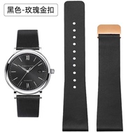 สายนาฬิกาหนังแท้แบบบางเฉียบสำหรับทั้งผู้ชายและผู้หญิงเหมาะกับ DW Longines Omega meidou CK Casio Ross