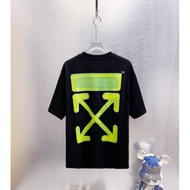 9277 Green Arrow Print Men Women T-Shirt