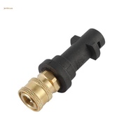 Adapter Gold Brass plastic Nozzle For Karcher Pressure Washer 1/4 Inch
