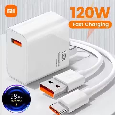 Xiaomi 120W Super Fast Charger Turbo Hyper Charge Adapter for Mi 15/14/13/11T Ultra Pro Redmi 12C No